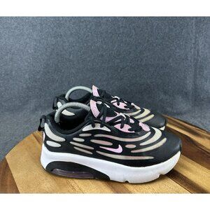 Nike Air Max Exosense Girls Running Shoes CN7877-101 Pink/Black 3Y